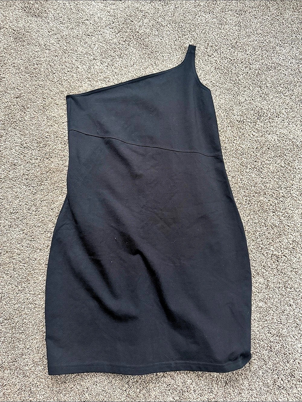 Express Tricot Black Mini Dress Womens 11/12 euc